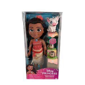 Disney Princess Doll Treat Time with Moana and Pua Tea Party 2021 NEW